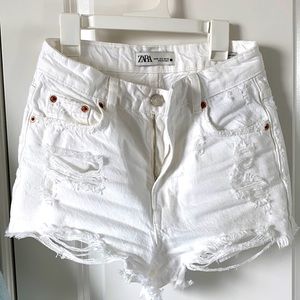ZARA SIZE 2 high waisted shorts